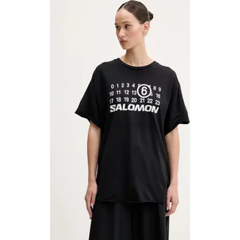 Pánské tričko Tričko MM6 Maison Margiela x Salomon S52GC0345.M20101 černá 99X, vel. S