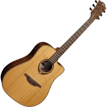Elektroakustická kytara LAG Tramontane 118 T118DCE Natural Elektroakustická kytara Dreadnought (Jako nové)