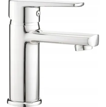 Vodovodní baterie Stojánková umyvadlová baterie Deante TUBO chromovaná BUT 020M