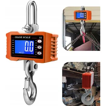 IP kamera Závěsná váha jeřábová 1000KG 1T elektronická do skladu, zemědělská