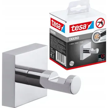 Věšák Samolepicí háček Tesa, stříbrný