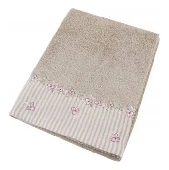 Ručník Béžový ručník 50 × 100 cm