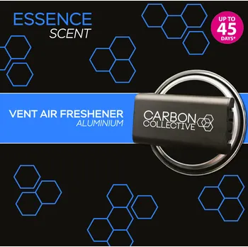 Vůně do auta Vůně do ventilace Carbon Collective Aluminium Vent Air Fresheners Essence