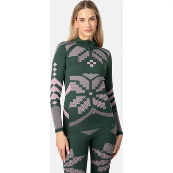 Dámské oblečení Funkční mikina Kari Traa FAITH 623594 zelená 79X, vel. S