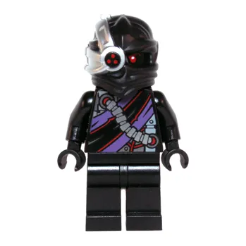 Stavebnice LEGO LEGO Minifigurka Nindroid Warrior with Black Legs njo0101