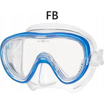 Potápěčská maska Potápěčská potápěčské brýle Tusa M1002 FB modrá Potápěčské brýle