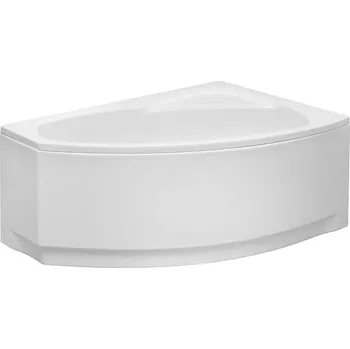 Vana Asymetrická akrylátová vana Polimat Frida, boční odtok, 140 x 90 cm