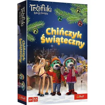 Desková hra Společenská hra Vánoční Člověče, nezlob se! Sváteční hra s rodinou Treflíků Trefl