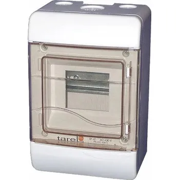 Rozvaděč Rozvodnice nástěnná 1x5 svorky PE a N IP40 6661-105 Tarel