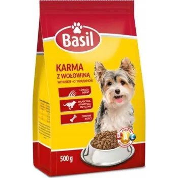 Krmivo pro psa Krmivo krmivo pro psy Basil s hovězím masem 500 gramů