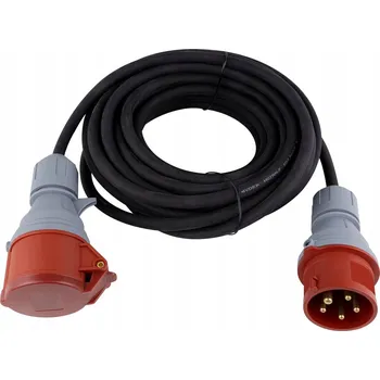 Napájecí kabel Prodlužovací Kabel jednoduchý REV 10 m 1 ks zásuvek černý