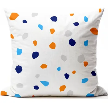 Povlak na polštářek Bavlněný povlak na polštář - Střípky Zapínání: zip, Velikost polštáře: 40x40