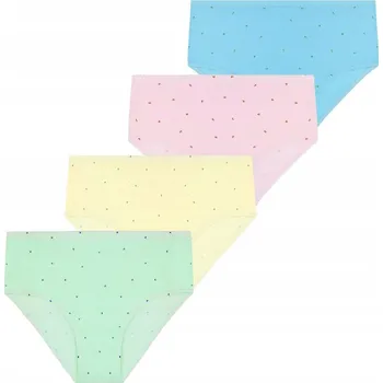 Dámské spodní prádlo MORAJ dámské kalhotky 100% Bavlna Maxi Plné 4 ks velikost 5XL