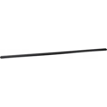 Nábytkové kování Hrana úchytka Hexa, černá matná, 1200 mm GTV