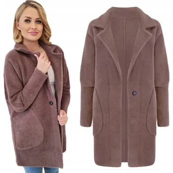 Dámské spodní prádlo Soprato dámský kabát oversize 71008 přechodný podzim zima univerzální