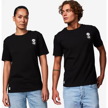 Pánské tričko VAN RYSEL Bavlněné tričko Lifestyle M BÍLÁ|ČERNÁ