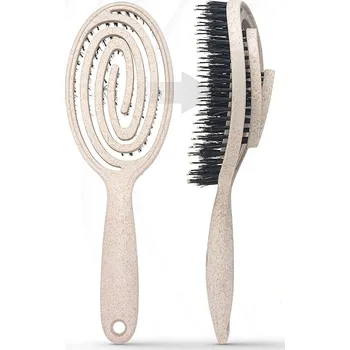 kartáč na vlasy BIO kartáč na vlasy FABCARE - přírodní