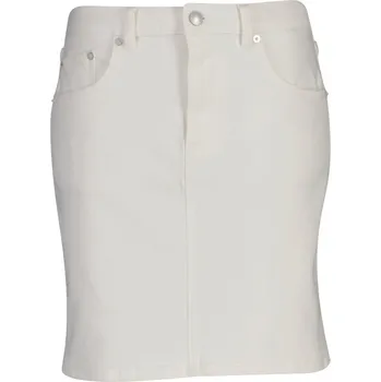 Dámská sukně SUKNĚ GANT DENIM SHORT SKIRT EGGSHELL