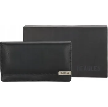 Peněženka Elegantní kožená peněženka Beagles Santa Lucia - černá