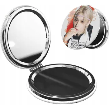 Kosmetické zrcátko KAPESNÍ ZRCÁTKO NA MAKE-UP SKLÁDACÍ STRAY KIDS FELIX DÁREK