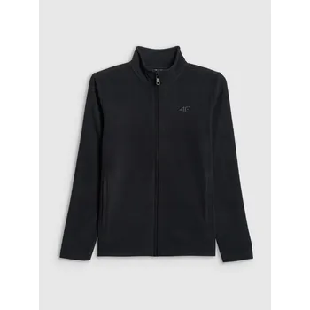 Chlapecká mikina 4F dětská mikina polyester černá, velikost 164