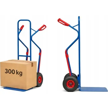 Plošinový vozík SKLÁDACÍ TRANSPORTNÍ VOZÍK, RUČNÍ VOZÍK, nosnost 300 kg DOOC