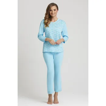 Dámské pyžamo Dámské pyžamo s dlouhým rukávem a dlouhými kalhotami Gucio 4XL