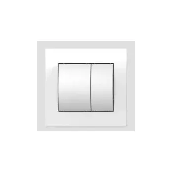 Splachovací tlačítko ovládací tlačítko 16.302.28.0000 pneumatické S700 matný chrom