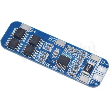 Elektronická stavebnice LaskaKit_cz Ochrana li-ion baterie 3S 10A