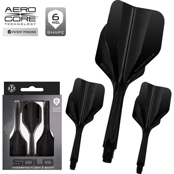 Letky Harrows SOLO Small No6 Black Velikost násadky Harrows: Midi