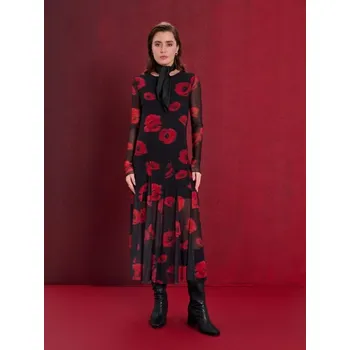 Dámské šaty Sinsay - Maxi šaty - černá - 091GY-99X - 091GY-99X-XXL