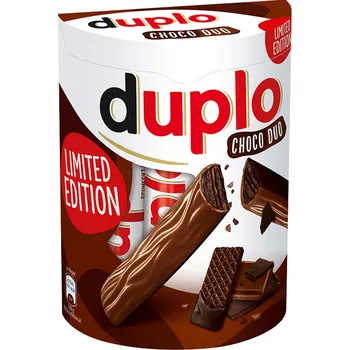 Čokoládová tyčinka duplo Choco 10ks 182g - originál z Německa