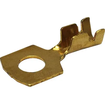 Kabelové oko IMP Kabelové oko Ø 5,2 / 11 mm z mosazi, vodič 1-2,5 mm Množstevní SLEVA: 1