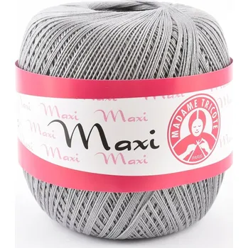 Příze Háčkovací Příze Madame Tricote Paris Maxi 4651 šedý