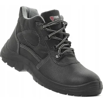 Pracovní obuv Dámské pracovní boty kožené s ocelovou špičkou certifikované vysoké Talan 312 velikost 38