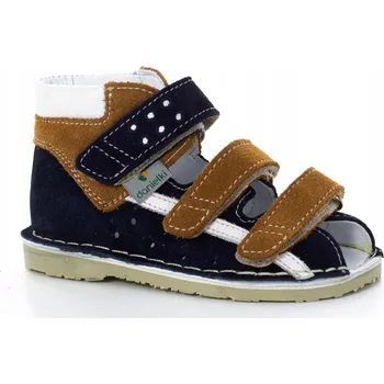 Chlapecké pantofle Ortopedické papuče Danielki T106 dětské preventivní boty na suchý zip, velikost 22