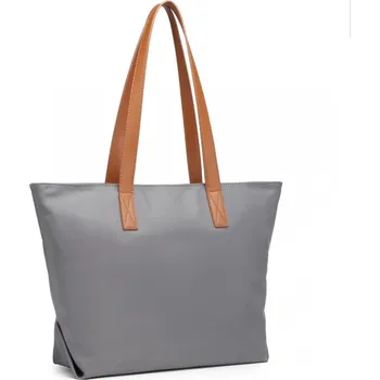 Miss Lulu voděodolná casual shopping taška - šedá - 14L