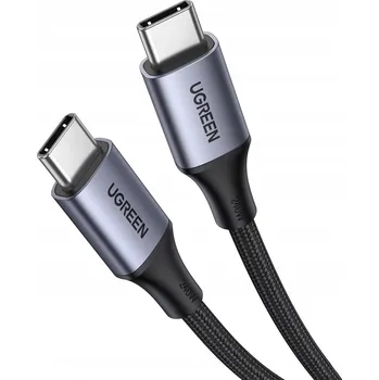 Datový kabel Kabel Ugreen USB-C - USB-C 1 m šedý