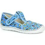 Fare 51/5202401 modré barefoot bačkory Velikost boty (EU): 27, Vnitřní délka boty: 180, Vnitřní šířka boty: 75