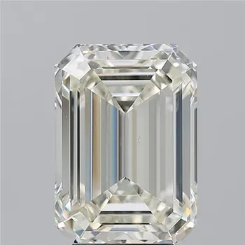 Drahý kámen Přírodní diamant brusu Smaragd 5.05 ct K VS2 s GIA certifikátem KUIXXH4ZV
