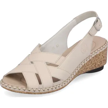 Dámské sandále Dámské sandály RIEKER 66189-60 béžová S6 37