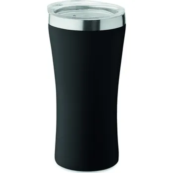 OZ Dvoustěnný pohárek 160 ml - Barva Černá