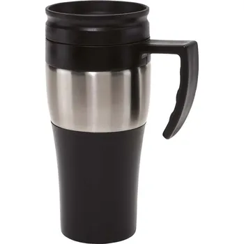 Termohrnek Cestovní termohrnek HOT DRINK - Barva stříbrná