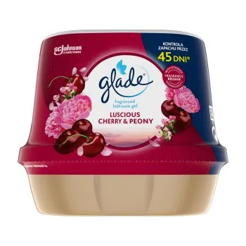 Osvěžovač vzduchu Glade osvěžovač vzduchu gel do koupelny Luscious Cherry & Peony, 180 g