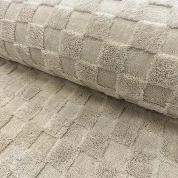 Fleece JACQUARD Check ecru