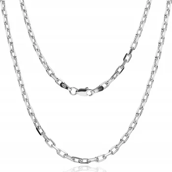 Řetízek ANKIER ŘETÍZEK ŘETĚZ STŘÍBRNÝ PÁNSKÝ STŘÍBRO 50 cm