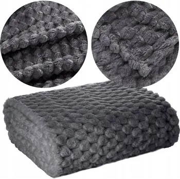 Prostěradlo Deka Eurofirany polyester 150 cm x 200 cm šedá