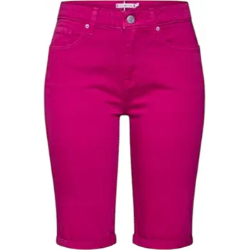 Dámské spodní prádlo Dámské džínové bermudy TOMMY HILFIGER WW0WW25109 Růžové, velikost 27