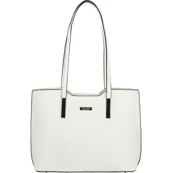Kabelka DELAMI Dámská kabelka D5899 white + 2 měsíce na vrácení zboží