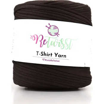 Příze špagáty ReTwisst tmavě hnědé